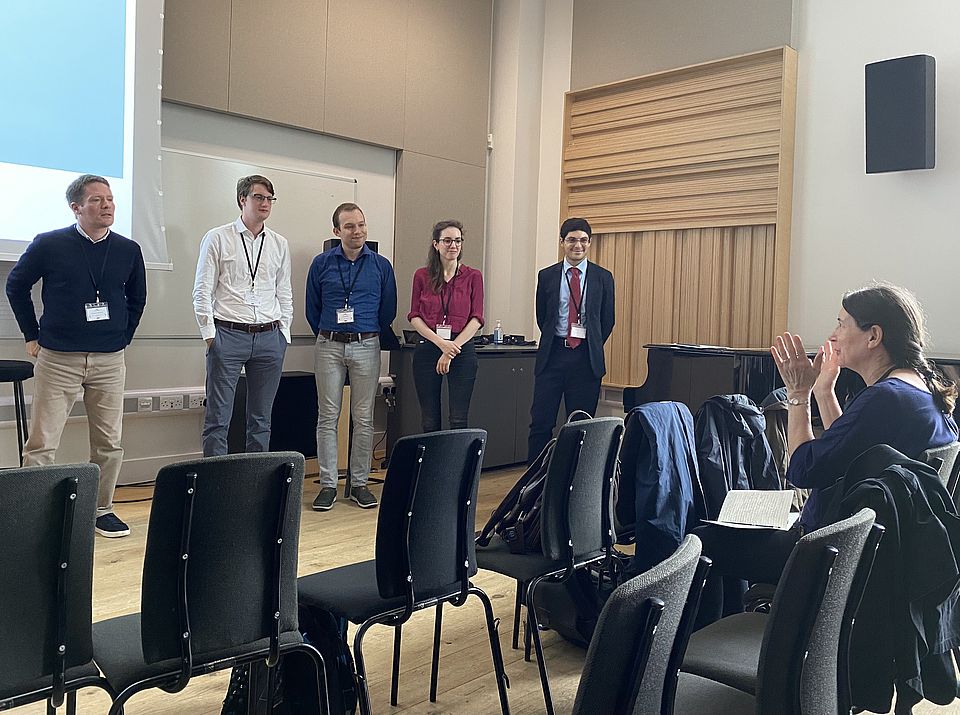 The NightMuse team after their presentations at Birmingham Baroque 2025